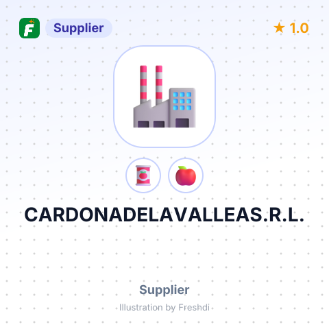 CARDONADELAVALLEAS.R.L. – summary card, no photo uploaded yet