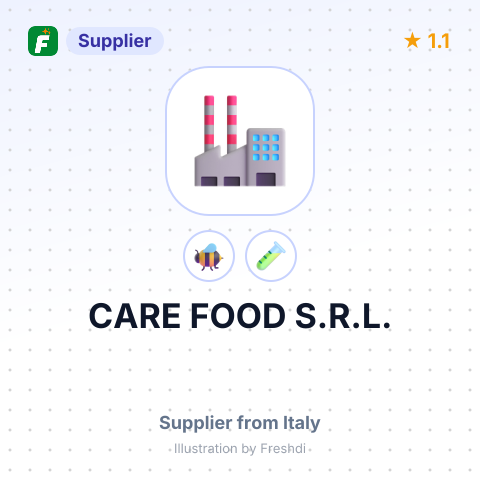 CARE FOOD S.R.L. – summary card, no photo uploaded yet