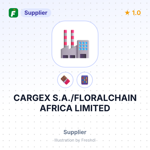 CARGEX S.A./FLORALCHAIN AFRICA LIMITED – summary card, no photo uploaded yet