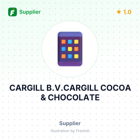 CARGILL В.V.CARGILL COCOA & CHOCOLATE – summary card, no photo uploaded yet