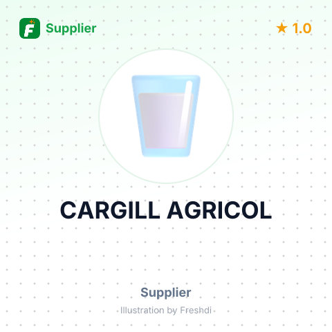 CARGILL AGRICOL – summary card, no photo uploaded yet