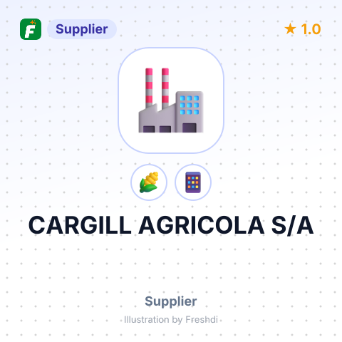 CARGILL AGRICOLA S/A – summary card, no photo uploaded yet