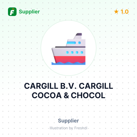CARGILL B.V. CARGILL COCOA & CHOCOL – summary card, no photo uploaded yet