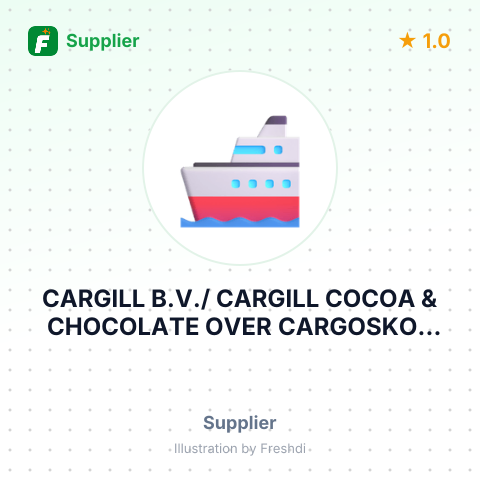 CARGILL B.V./ CARGILL COCOA & CHOCOLATE OVER CARGOSKOP OU – summary card, no photo uploaded yet