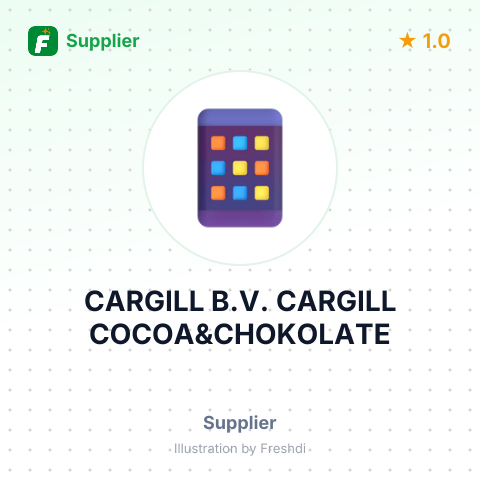 CARGILL B.V. CARGILL COCOA&CHOKOLATE – summary card, no photo uploaded yet