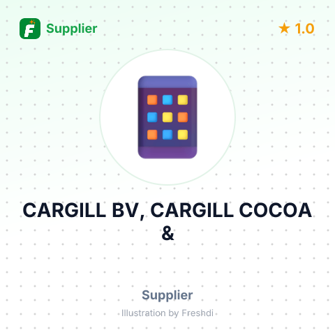 CARGILL BV, CARGILL COCOA & – summary card, no photo uploaded yet