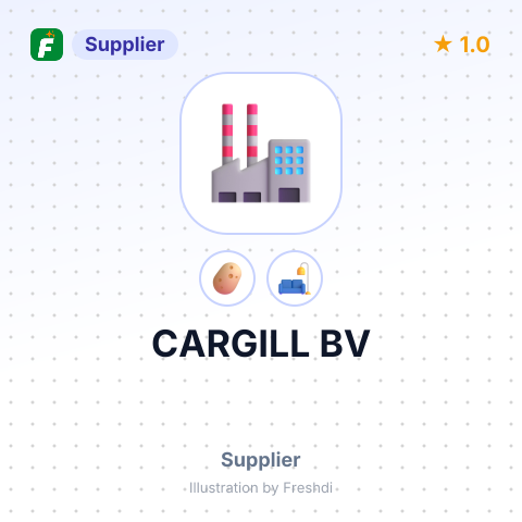 CARGILL BV – summary card, no photo uploaded yet