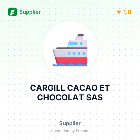 CARGILL CACAO ET CHOCOLAT SAS – summary card, no photo uploaded yet