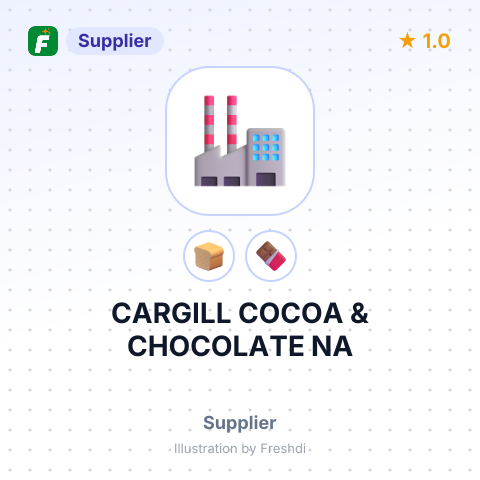 CARGILL COCOA & CHOCOLATE NA – summary card, no photo uploaded yet