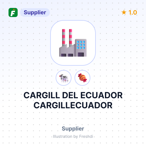CARGILL DEL ECUADOR CARGILLECUADOR – summary card, no photo uploaded yet