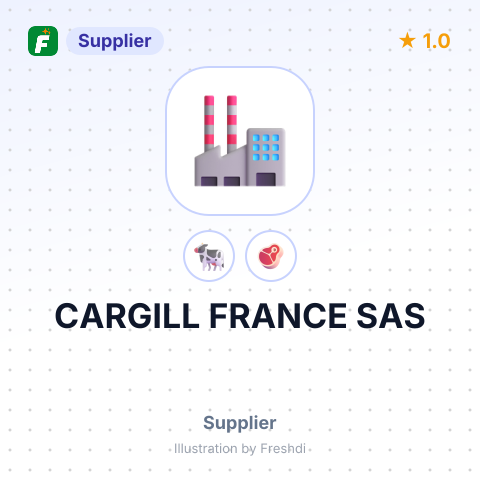CARGILL FRANCE SAS – summary card, no photo uploaded yet