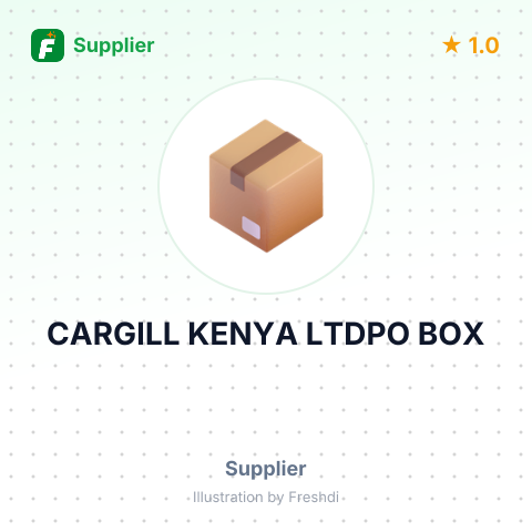 CARGILL KENYA LTDPO BOX – summary card, no photo uploaded yet