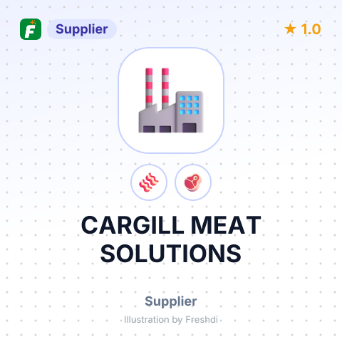 CARGILL MEAT SOLUTIONS – summary card, no photo uploaded yet