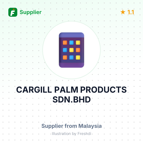 CARGILL PALM PRODUCTS SDN.BHD – summary card, no photo uploaded yet