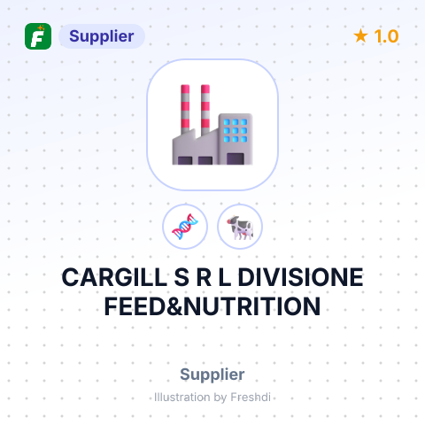 CARGILL S R L DIVISIONE FEED&NUTRITION – summary card, no photo uploaded yet