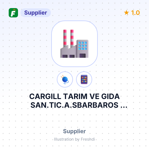 CARGILL TARIM VE GIDA SAN.TIC.A.SBARBAROS MAHALLESI KARDELEN SOKAKRESEPSIYON LOBI APT NO – summary card, no photo uploaded yet
