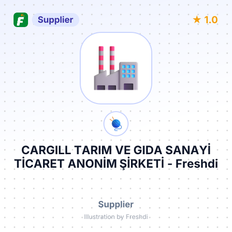 CARGILL TARIM VE GIDA SANAYİ TİCARET ANONİM ŞİRKETİ – summary card, no photo uploaded yet