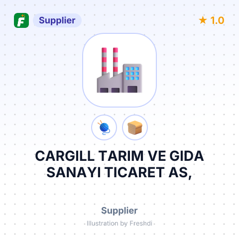 CARGILL TARIM VE GIDA SANAYI TICARET AS, – summary card, no photo uploaded yet