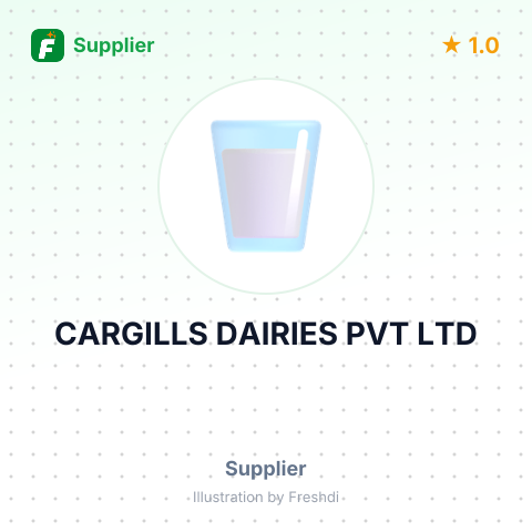 CARGILLS DAIRIES PVT LTD – summary card, no photo uploaded yet