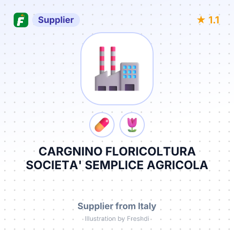 CARGNINO FLORICOLTURA SOCIETA' SEMPLICE AGRICOLA – summary card, no photo uploaded yet
