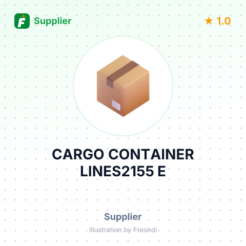 CARGO CONTAINER LINES2155 E – summary card, no photo uploaded yet