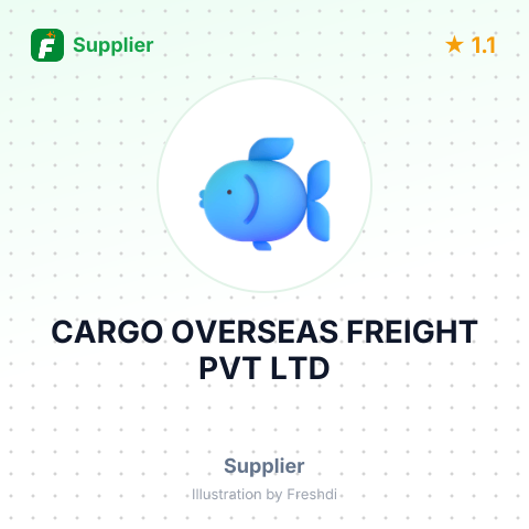 CARGO OVERSEAS FREIGHT PVT LTD – summary card, no photo uploaded yet