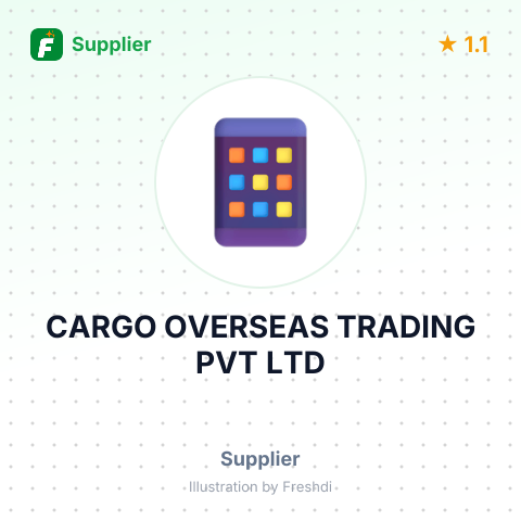 CARGO OVERSEAS TRADING PVT LTD – summary card, no photo uploaded yet