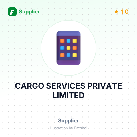 CARGO SERVICES PRIVATE LIMITED – summary card, no photo uploaded yet
