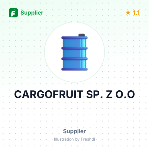 CARGOFRUIT SP. Z O.O – summary card, no photo uploaded yet