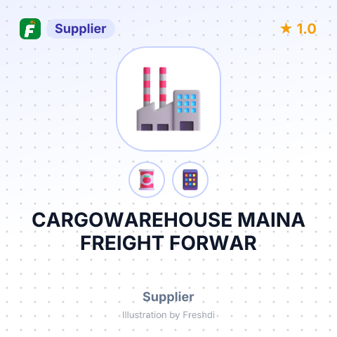 CARGOWAREHOUSE MAINA FREIGHT FORWAR – summary card, no photo uploaded yet