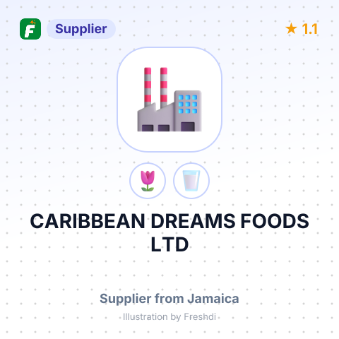 CARIBBEAN DREAMS FOODS LTD – summary card, no photo uploaded yet