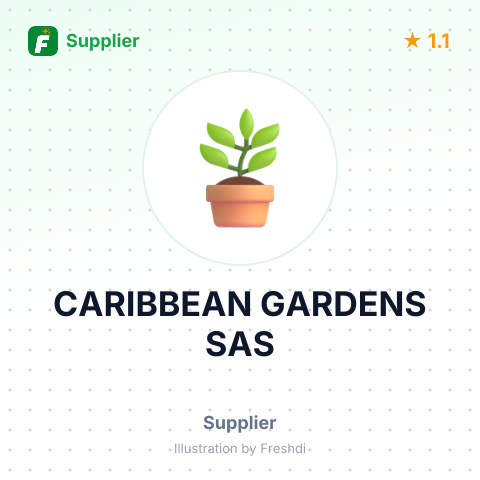 CARIBBEAN GARDENS SAS – summary card, no photo uploaded yet