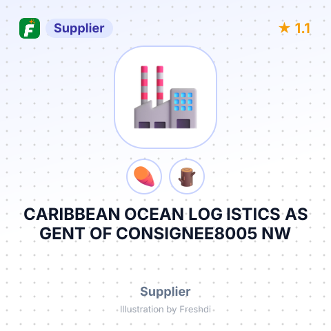 CARIBBEAN OCEAN LOG ISTICS AS GENT OF CONSIGNEE8005 NW – summary card, no photo uploaded yet