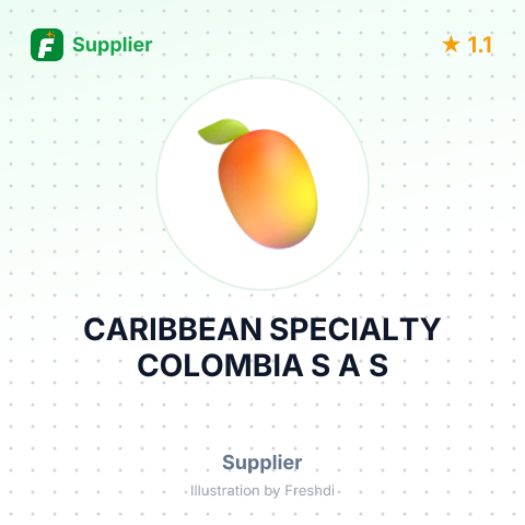 CARIBBEAN SPECIALTY COLOMBIA S A S – summary card, no photo uploaded yet