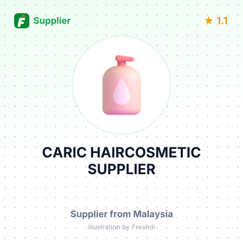 CARIC HAIRCOSMETIC SUPPLIER – summary card, no photo uploaded yet