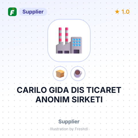 CARILO GIDA DIS TICARET ANONIM SIRKETI – summary card, no photo uploaded yet