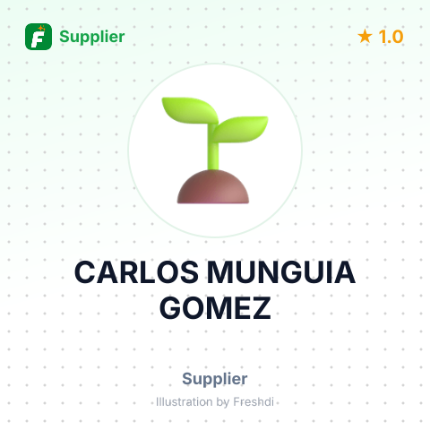CARLOS MUNGUIA GOMEZ – summary card, no photo uploaded yet