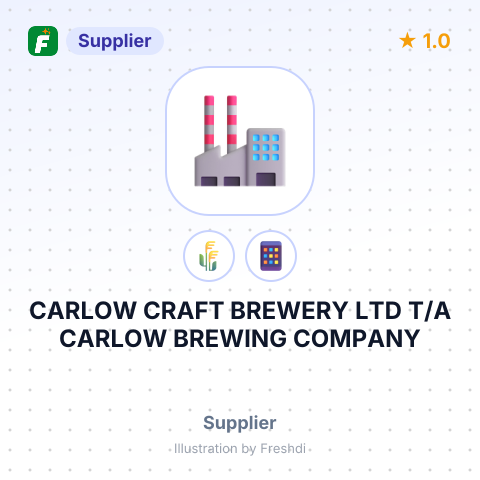 CARLOW CRAFT BREWERY LTD T/A CARLOW BREWING COMPANY – summary card, no photo uploaded yet