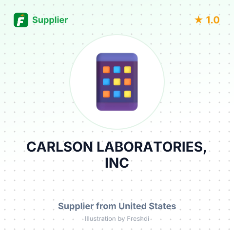 CARLSON LABORATORIES, INC – summary card, no photo uploaded yet