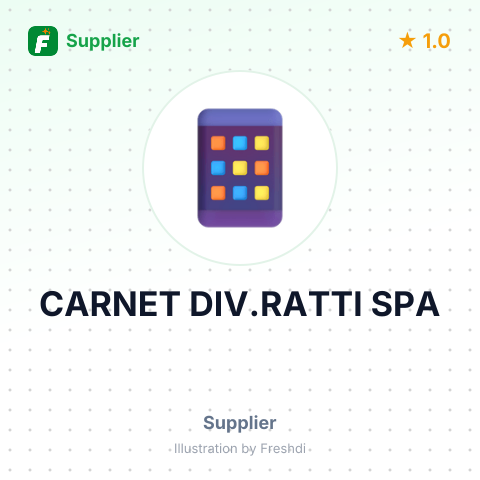 CARNET DIV.RATTI SPA – summary card, no photo uploaded yet