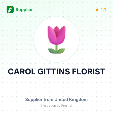 CAROL GITTINS FLORIST – summary card, no photo uploaded yet