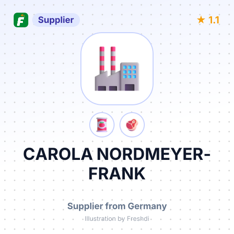 CAROLA NORDMEYER-FRANK – summary card, no photo uploaded yet