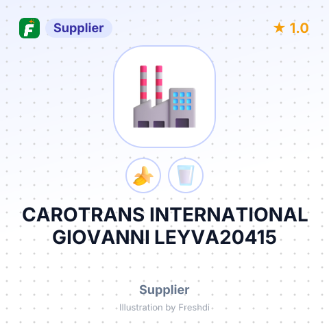 CAROTRANS INTERNATIONAL GIOVANNI LEYVA20415 – summary card, no photo uploaded yet