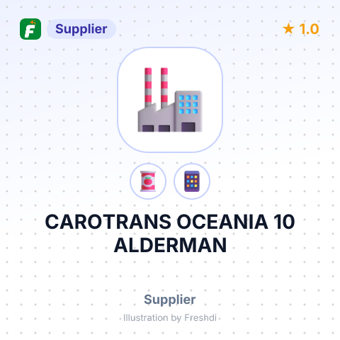 CAROTRANS OCEANIA 10 ALDERMAN – summary card, no photo uploaded yet