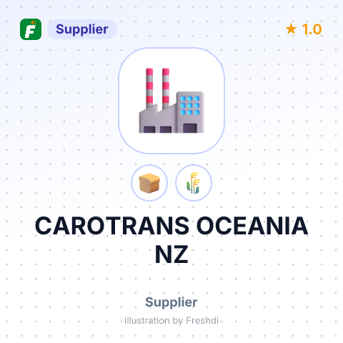 CAROTRANS OCEANIA NZ – summary card, no photo uploaded yet