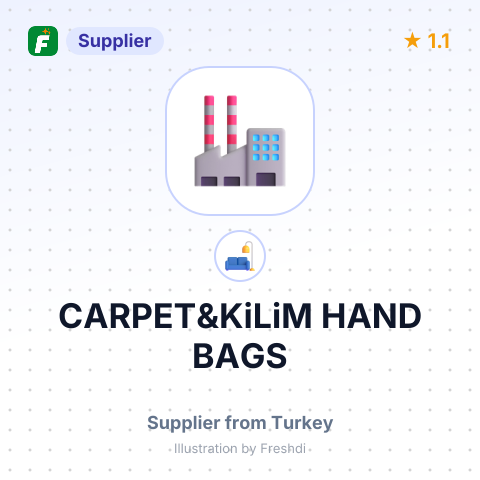 CARPET&KiLiM HAND BAGS – summary card, no photo uploaded yet