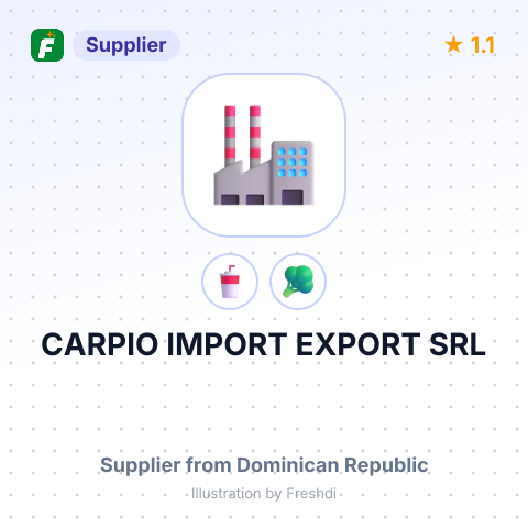 CARPIO IMPORT EXPORT SRL – summary card, no photo uploaded yet