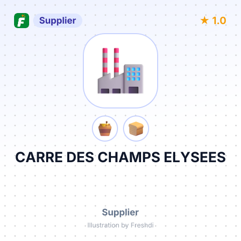 CARRE DES CHAMPS ELYSEES – summary card, no photo uploaded yet