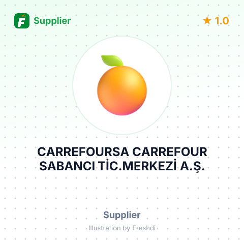 CARREFOURSA CARREFOUR SABANCI TİC.MERKEZİ A.Ş. – summary card, no photo uploaded yet