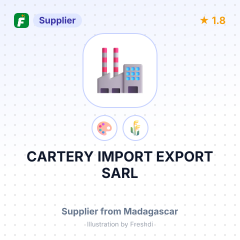 CARTERY IMPORT EXPORT SARL – summary card, no photo uploaded yet